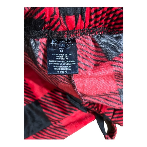 Essential Loungewear Mens XL Christmas PJ Bottoms Super Soft! - Picture 5 of 7